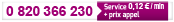 0820 36 62 30